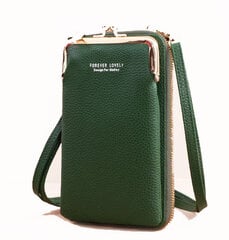 Универсальная многофункциональная женская сумочка на длинной ручке, зеленая цена и информация | Куинн | 220.lv