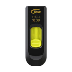 Team Group C145 USB flash drive 32 GB USB Type-A 3.2 Gen 1 (3.1 Gen 1) Black, Yellow cena un informācija | USB Atmiņas kartes | 220.lv