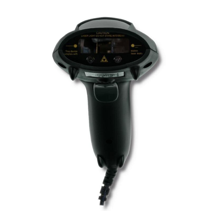 Qoltec 50861 Wired Laser Barcode Scanner 1D cena un informācija | Smart ierīces un piederumi | 220.lv