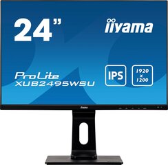 Iiyama XUB2495WSU-B3 cena un informācija | Iiyama Datortehnika | 220.lv