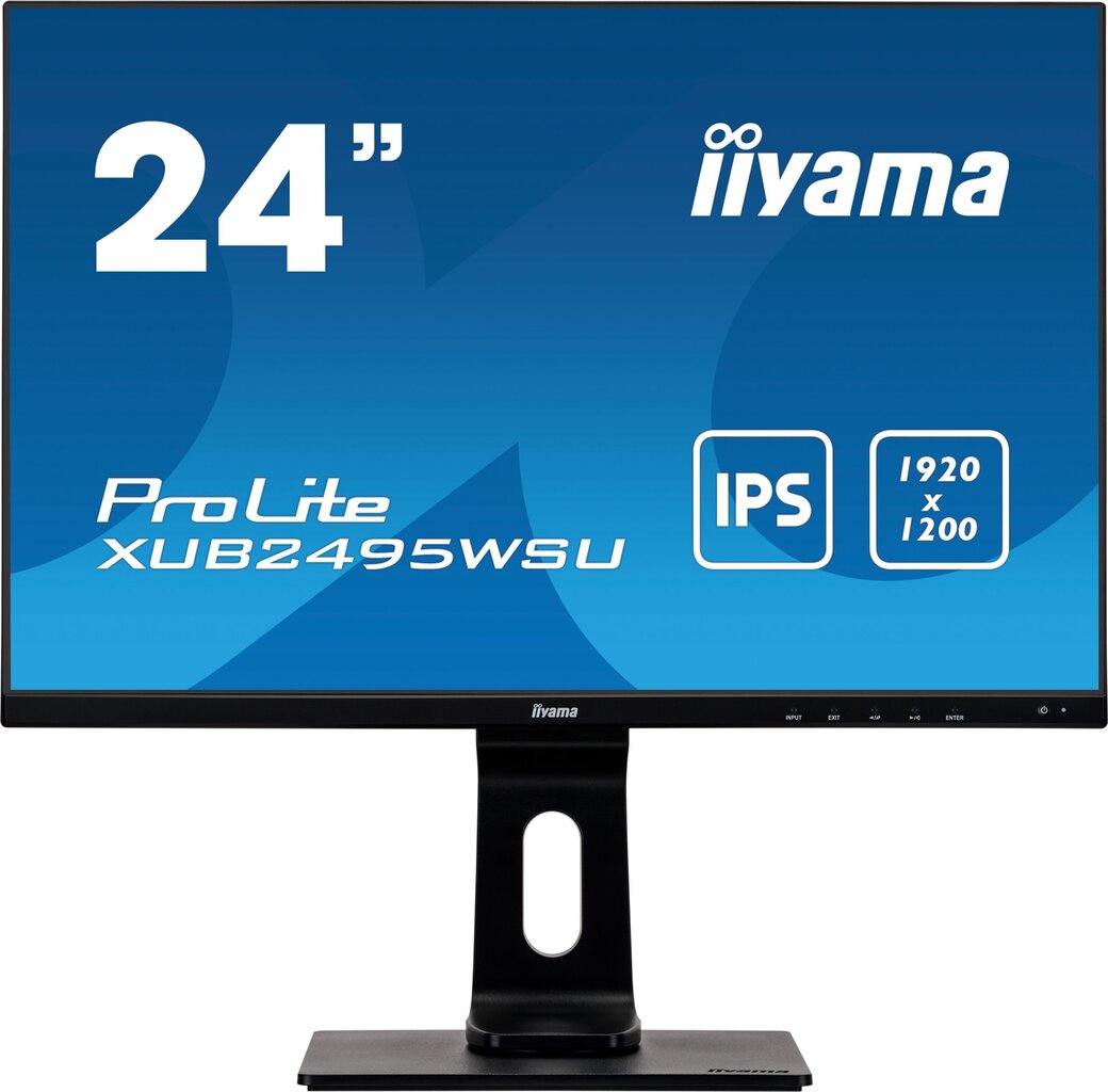 Iiyama XUB2495WSU-B3 cena un informācija | Monitori | 220.lv