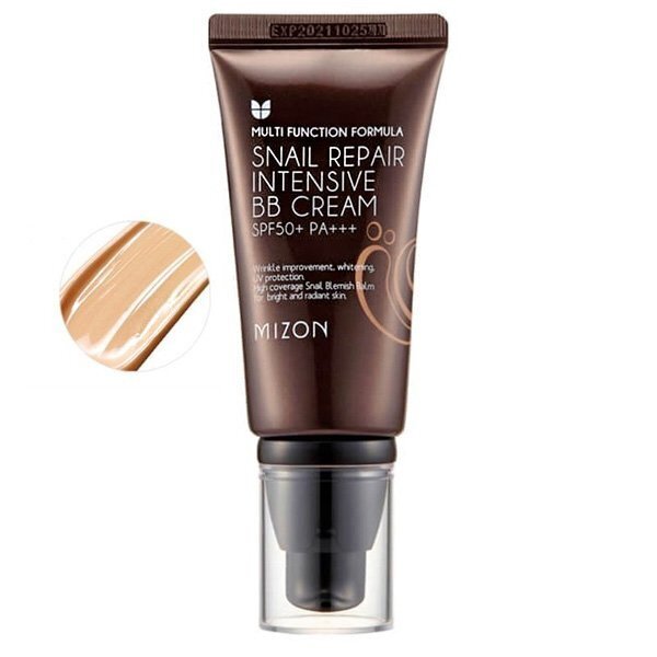 Tonālais krēms Mizon Snail Repair Intensive SPF50, 50 ml, - 31 cena un informācija | Grima bāzes, tonālie krēmi, pūderi | 220.lv