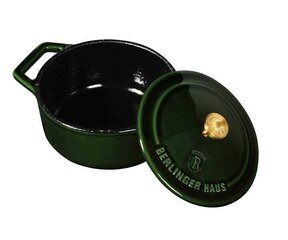 Кастрюля Berlinger Haus cast iron pot BH/6502 цена и информация | Кастрюли, скороварки | 220.lv