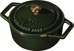 Кастрюля BERLINGER HAUS BH/6501 Emerald Strong Mold Seria, 10 см цена и информация | Кастрюли, скороварки | 220.lv