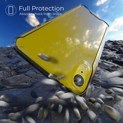 Противоударный чехол Moozy Xframe для iPhone XR – Прозрачный гибридный чехол с амортизирующим ободком из ТПУ цена и информация | Чехлы для телефонов | 220.lv