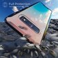 Moozy Xframe Triecienizturīgs vāciņš telefonam Samsung Galaxy S10 – divu krāsu caurspīdīgs hibrīda vāciņš ar melnu triecienu absorbējošu TPU apmali cena un informācija | Telefonu vāciņi, maciņi | 220.lv