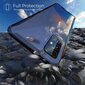 Moozy Xframe Triecienizturīgs vāciņš telefonam Samsung Galaxy A51 – divu krāsu caurspīdīgs hibrīda vāciņš ar melnu triecienu absorbējošu TPU apmali цена и информация | Telefonu vāciņi, maciņi | 220.lv