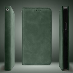 Moozy Marmora zaļš atveramais vāciņš telefonam iPhone X, iPhone XS – Magnētisks, atverams retro dizaina vāciņš-maks ar karšu turētāju un statīvu cena un informācija | Telefonu vāciņi, maciņi | 220.lv
