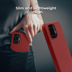 Moozy Lifestyle telefona vāciņš saderīgs ar Xiaomi 11T, Xiaomi 11T Pro – augstvērtīga silikona apvalks ar matētu virsmu un mīkstu mikrošķiedras oderi, Vintage rozā cena un informācija | Telefonu vāciņi, maciņi | 220.lv