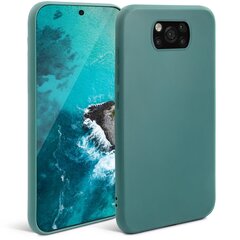 Силиконовый Чехол Moozy Minimalist для Xiaomi Poco X3 Pro, Xiaomi Poco X3 NFC, Xiaomi Poco X3 – Тонкий и матовый чехол из силикона TPU, серо-голубой цена и информация | Чехлы для телефонов | 220.lv