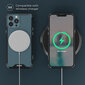Moozy Xframe Triecienizturīgs vāciņš telefonam iPhone 13 Pro Max – divu krāsu caurspīdīgs hibrīda vāciņš ar melnu triecienu absorbējošu TPU apmali cena un informācija | Telefonu vāciņi, maciņi | 220.lv