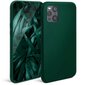 Moozy Minimalist plāns, matēts silikona vāciņš saderīgs ar Oppo Find X3 Pro telefona modeli, Tumši zaļš cena un informācija | Telefonu vāciņi, maciņi | 220.lv