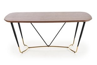 Обеденный стол Halmar Manchester, коричневый цвет цена и информация | Кухонные и обеденные столы | 220.lv