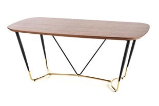 Обеденный стол Halmar Manchester, коричневый цвет цена и информация | Кухонные и обеденные столы | 220.lv