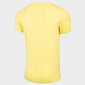 Vīriešu T-krekls 4F H4L22 TSM042 73S, gaiši dzeltens cena un informācija | Vīriešu T-krekli | 220.lv