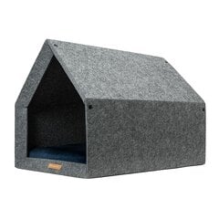 Rexproduct guļvieta - būda Kennel, M, pelēka/zila цена и информация | Лежаки, домики | 220.lv