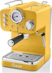 Swan SK22110YELN coffee maker Espresso machine 1.2 L Manual цена и информация | Кофемашины | 220.lv