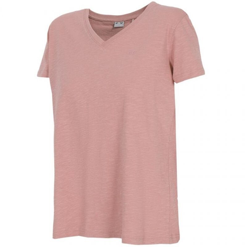 Sieviešu T-krekls 4F H4L22 TSD352 56S, gaiši rozā цена и информация | Sporta apģērbs sievietēm | 220.lv