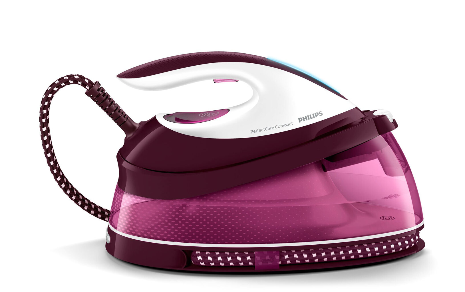 Philips GC7842/40 steam ironing station 1.5 L SteamGlide Plus soleplate Purple, White цена и информация | Tvaika gludināšanas sistēmas | 220.lv