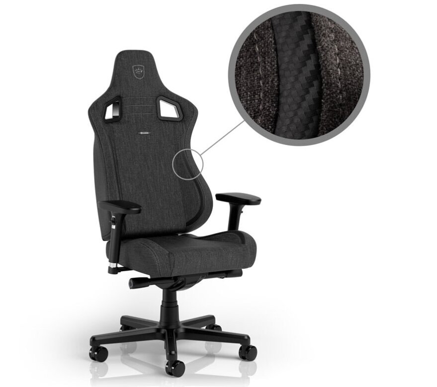 Spēļu krēsls Noblechairs EPIC Compact TX - Anthracite cena un informācija | Biroja krēsli | 220.lv
