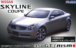 Līmējams modelis Fujimi ID-164 Nissan V35 Skyline Coupe 350GT Nismo w/Window Frame Masking Seal 1/24, 39336 cena un informācija | Līmējamie modeļi | 220.lv