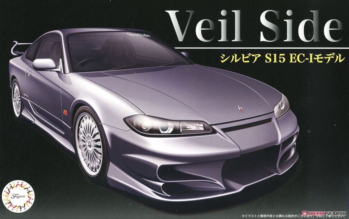 Līmējams modelis Fujimi ID-126 Veilside Silvia S15 EC-I Model 1/24, 39848 цена и информация | Līmējamie modeļi | 220.lv