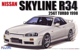 Līmējams modelis Fujimi ID-124 R34 Skyline 25GT Turbo 1998 1/24, 39671 цена и информация | Склеиваемые модели | 220.lv