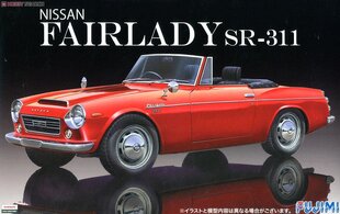 Līmējams modelis Fujimi ID-108 Nissan Fairlady SR311 1/24, 46501 cena un informācija | Līmējamie modeļi | 220.lv