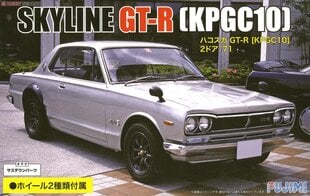 Līmējams modelis Fujimi ID-33 KPGC10 Skyline GT-R 2 Door `71 1/24, 39343 cena un informācija | Līmējamie modeļi | 220.lv