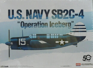 Модель для склеивания Academy 12545 U.S.Navy SB2C-4 Operation Iceberg 1/72 цена и информация | Склеиваемые модели | 220.lv