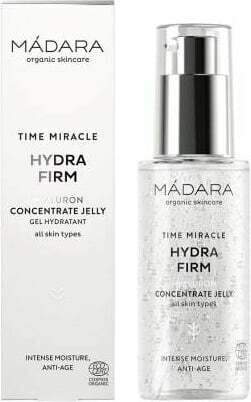 Mitrinoša hialuronskābes sejas želeja Madara Time Miracle Hydra Firm, 75 ml cena un informācija | Sejas krēmi | 220.lv