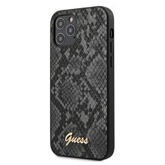 Telefona vāciņš Guess GUHCP12LPUSNSMLBK iPhone 12 Pro Max 6,7" cena un informācija | Telefonu vāciņi, maciņi | 220.lv