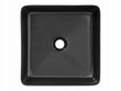 Keramikas izlietne galda virsmai 37 cm E- 6276 MATT BLACK, melna cena un informācija | Izlietnes | 220.lv