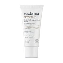 Sejas krēms Sesderma Refreshing Cream with Retinol and Vitamin C Retises, 30ml цена и информация | Кремы для лица | 220.lv