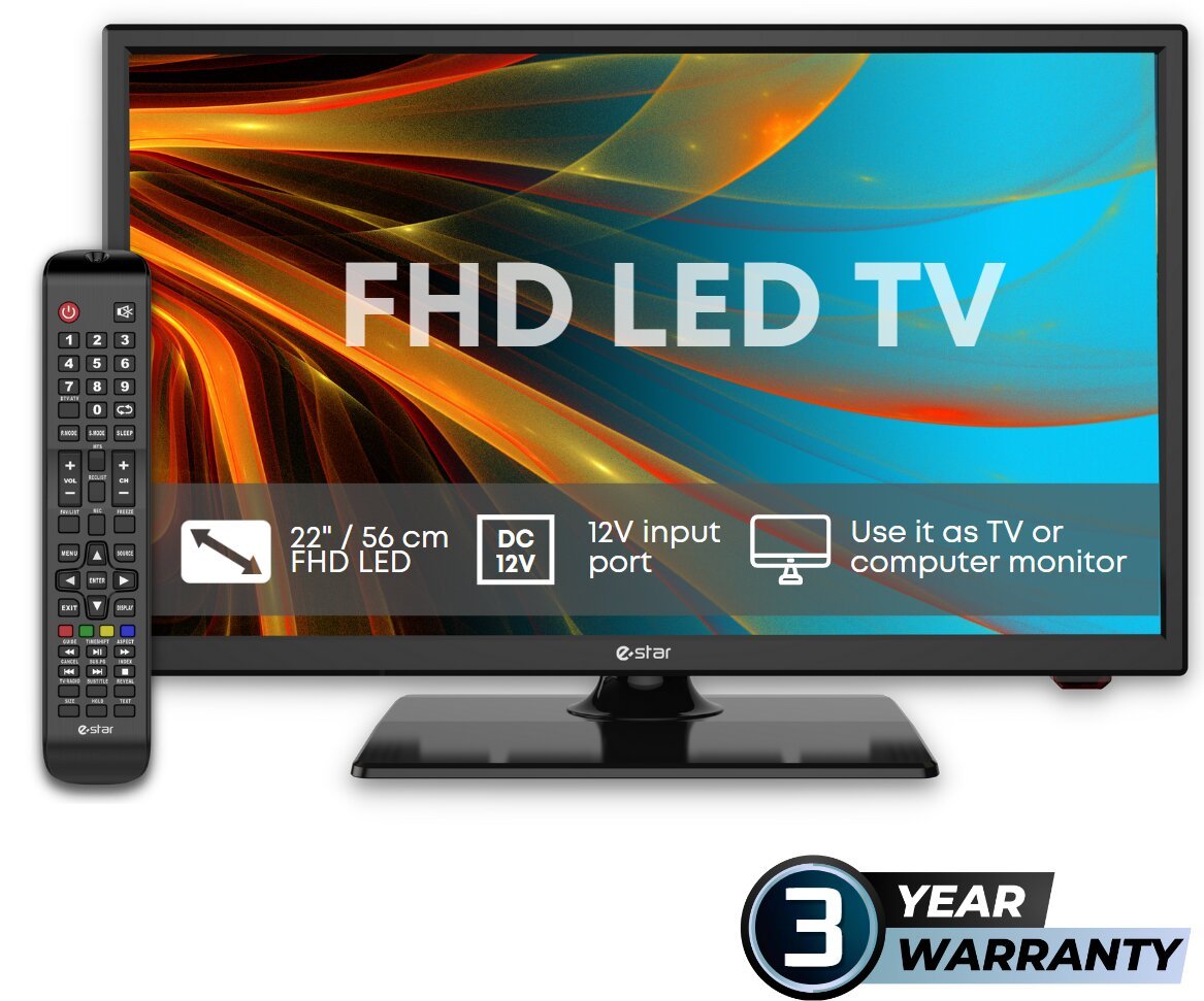 eStar LED22R1T2 цена и информация | Televizori | 220.lv