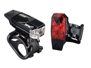 Light Set Infini Mini Lava Set USB cena un informācija | Velo lukturi un atstarotāji | 220.lv