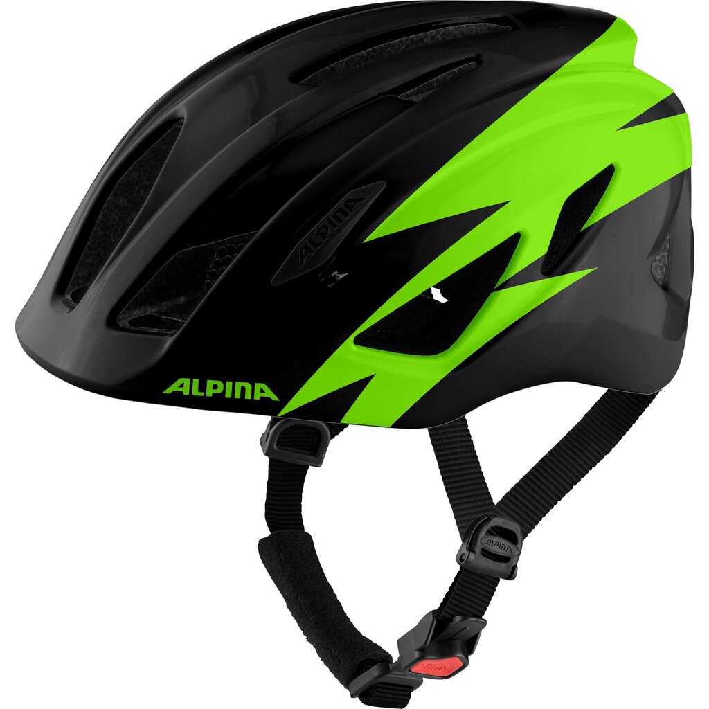 Alpina PICO Black, Green - Extra Large (50-55cm) цена и информация | Ķiveres | 220.lv