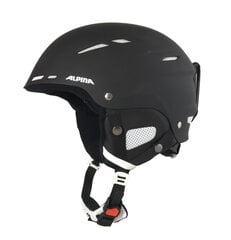Alpina Winter Helmet Biom Black 58-62 cena un informācija | Slēpošanas ķiveres | 220.lv