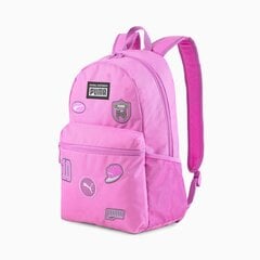 Mugursoma Puma Patch Backpack, 22 l , mauve pop цена и информация | Рюкзаки и сумки | 220.lv