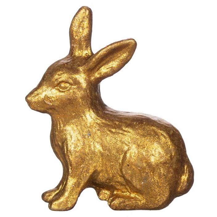 Mēbeles rokturis Sass & Belle Gold Rabbit cena un informācija | Mēbeļu rokturi  | 220.lv