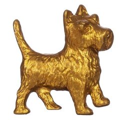 Mēbeles rokturis Sass & Belle Gold Terrier cena un informācija | Mēbeļu rokturi  | 220.lv