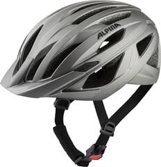 Велошлем ALPINA PARANA, тёмно-серый, матовый, 58-63 цена и информация | Шлемы | 220.lv