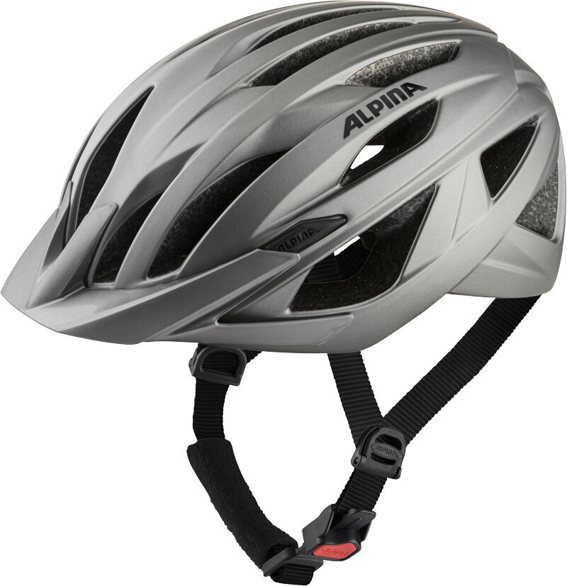 Kask rowerowy ALPINA PARANA ciemno szary matt 58-63 cena un informācija | Ķiveres | 220.lv