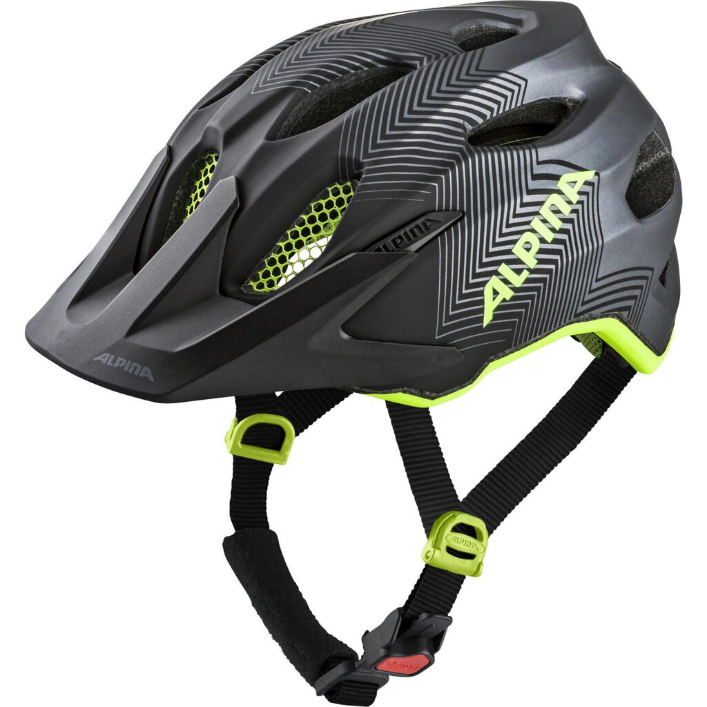 Alpina A9702132 sports headwear Black, Yellow cena un informācija | Ķiveres | 220.lv