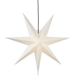 Подвесная звезда из бумаги Frozen 231-91, белая Е14, 70х70 см  цена и информация | Рождественские украшения | 220.lv