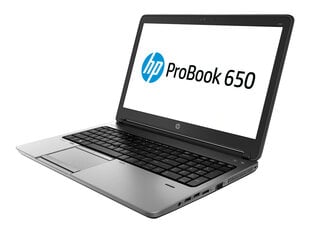 15.6&#34; HP 650 G1 i5-4300M 16GB 480GB SSD Windows 10 Professional Portatīvais dators cena un informācija | Portatīvie datori | 220.lv