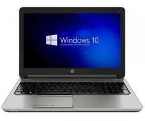 15.6&#34; HP 650 G1 i5-4300M 4GB 128GB SSD Windows 10 Professional Portatīvais dators cena un informācija | Portatīvie datori | 220.lv