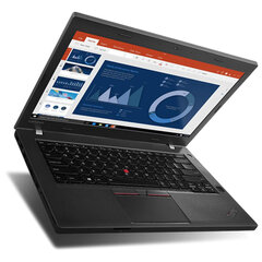 Lenovo T460 i5-6300U 8GB 480GB SSD Windows 10 Professional цена и информация | Ноутбуки | 220.lv