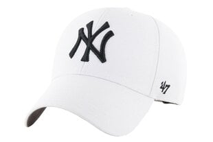 47 BRAND MLB NEW YORK YANKEES B-MVP17WBV-WHF cena un informācija | Vīriešu cepures, šalles, cimdi | 220.lv