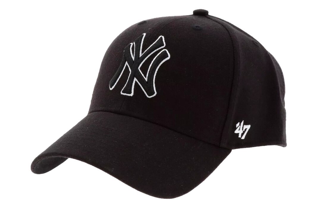 47 BRAND MLB NEW YORK YANKEES B-MVPSP17WBP-BKC цена и информация | Vīriešu cepures, šalles, cimdi | 220.lv